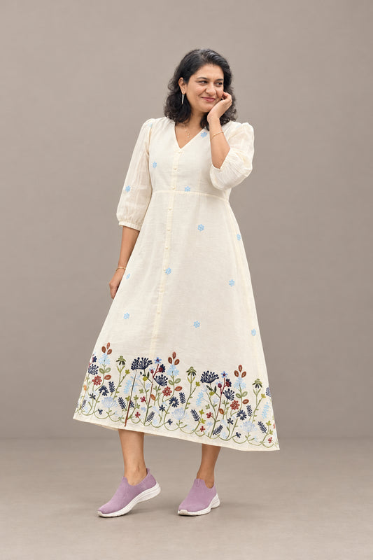 Offwhite A line dress
