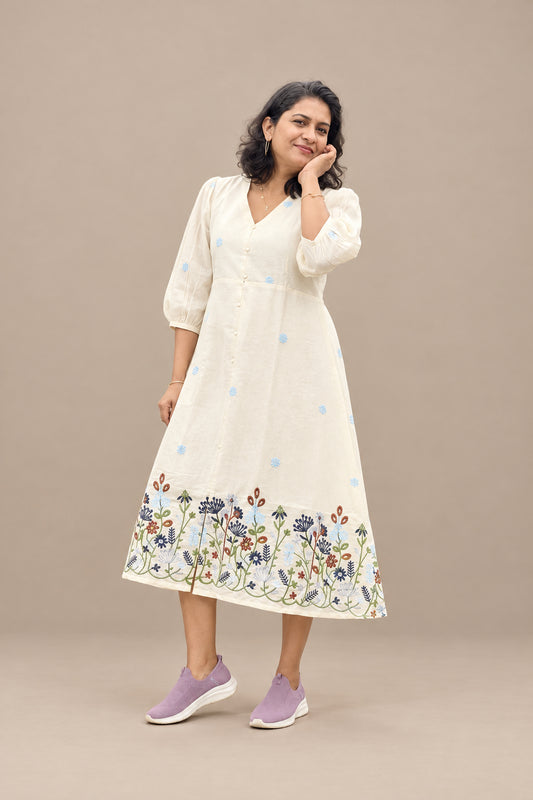 Offwhite A line dress