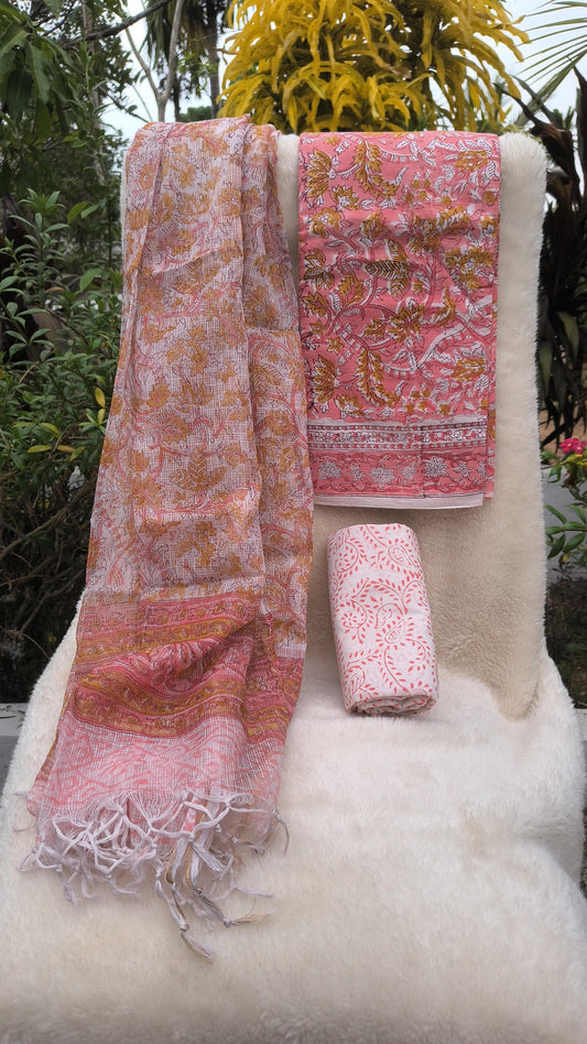 🆕 Premium Kota Doria Salwar Suit Sets*