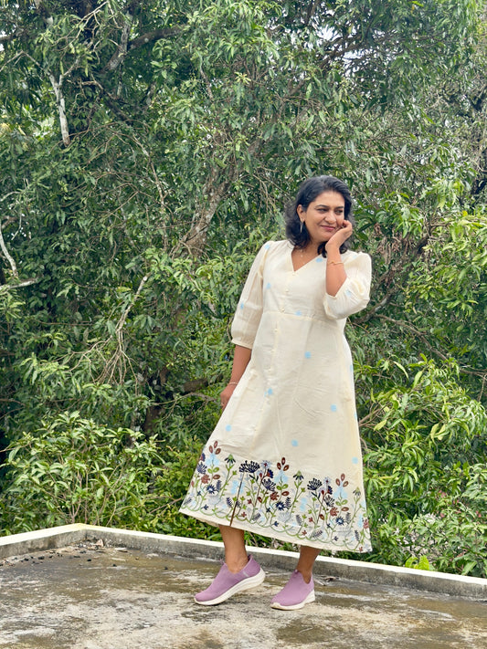Offwhite onam A line dress