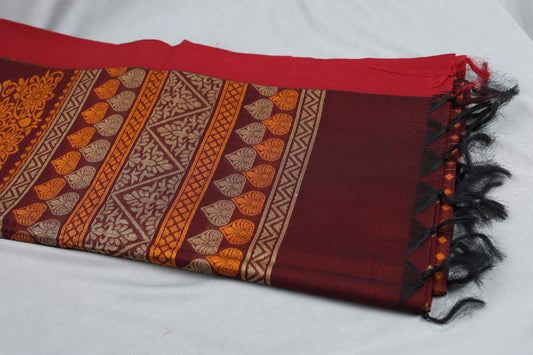 Soft | Comfortable | Daily Wear| SAR_ DARK MAROON _031