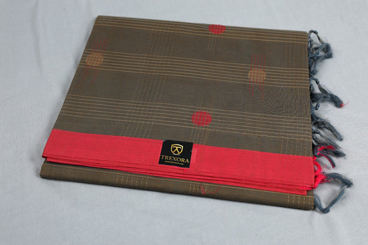 SAR_ darkblue_1040✨ Pure Cotton Saree Collection ✨