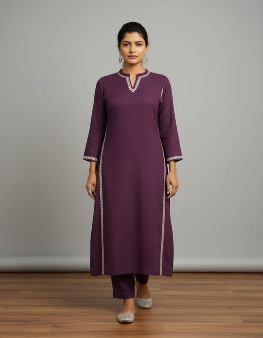 TREXORA A LINE PANEL CUT KURTI